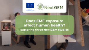 Feature image with the title: Does EMF exposure affect human health? Exploring three NextGEM studies